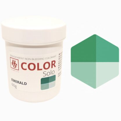 HB color Solo EMERALD - farbivo do mydlovej hmoty, 60 g