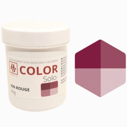 HB color Solo VIN ROUGE - farbivo do mydlovej hmoty, 60 g